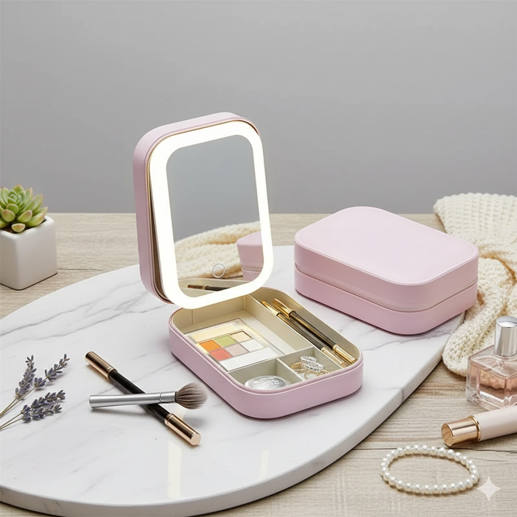 GlowVault LED Makeup Case