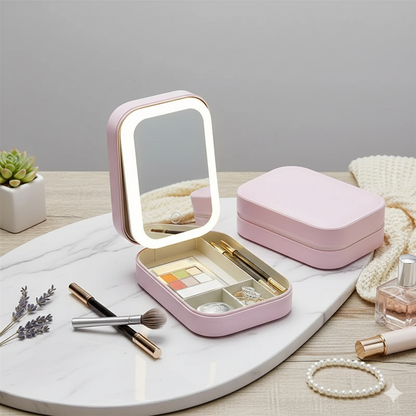 GlowVault LED Makeup Case