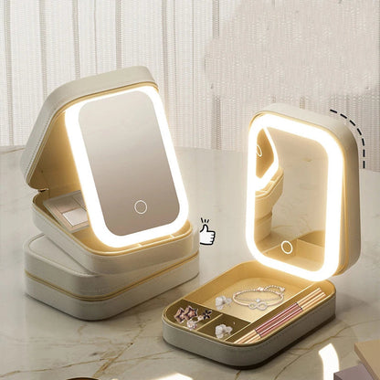 GlowVault LED Makeup Case