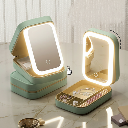 GlowVault LED Makeup Case