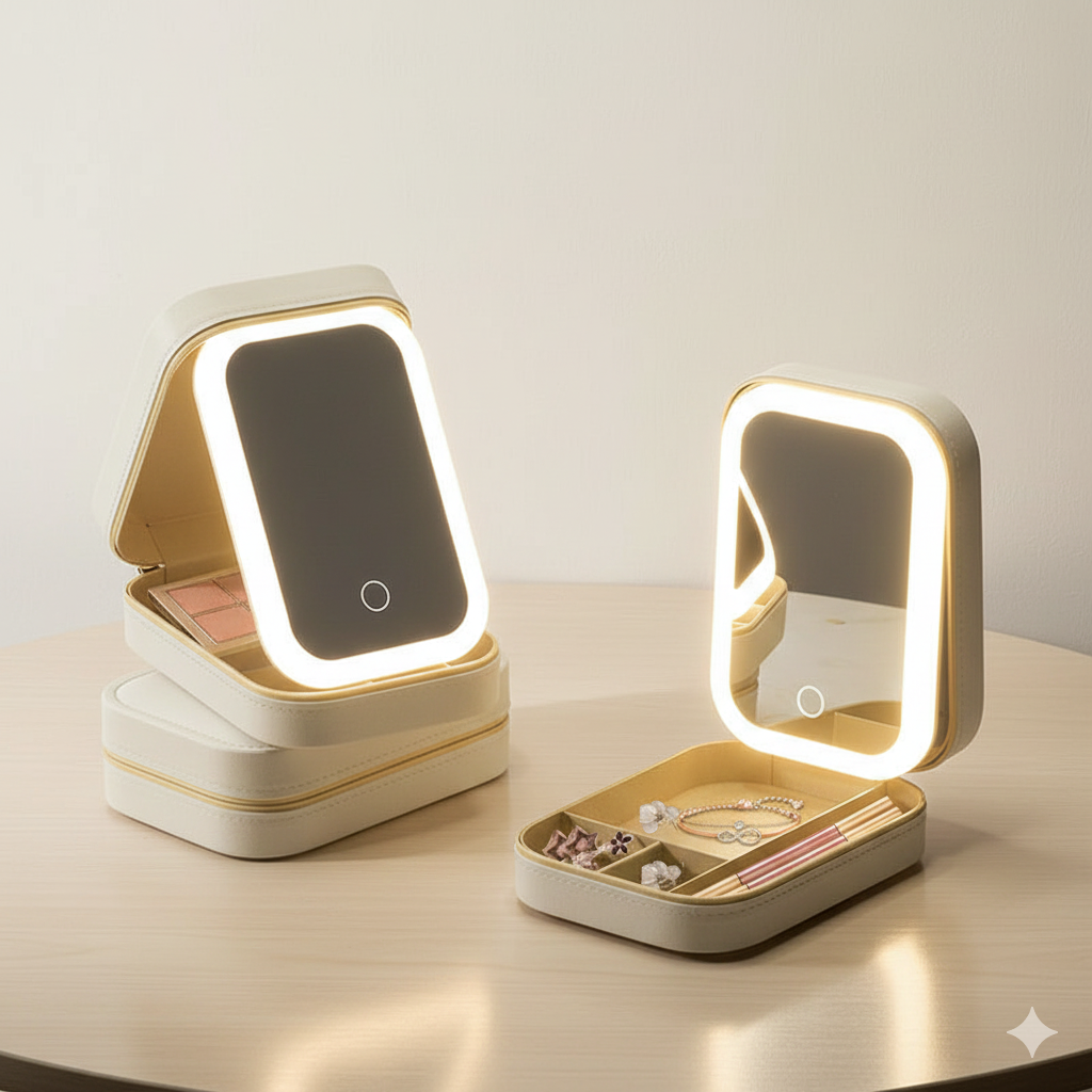 GlowVault LED Makeup Case