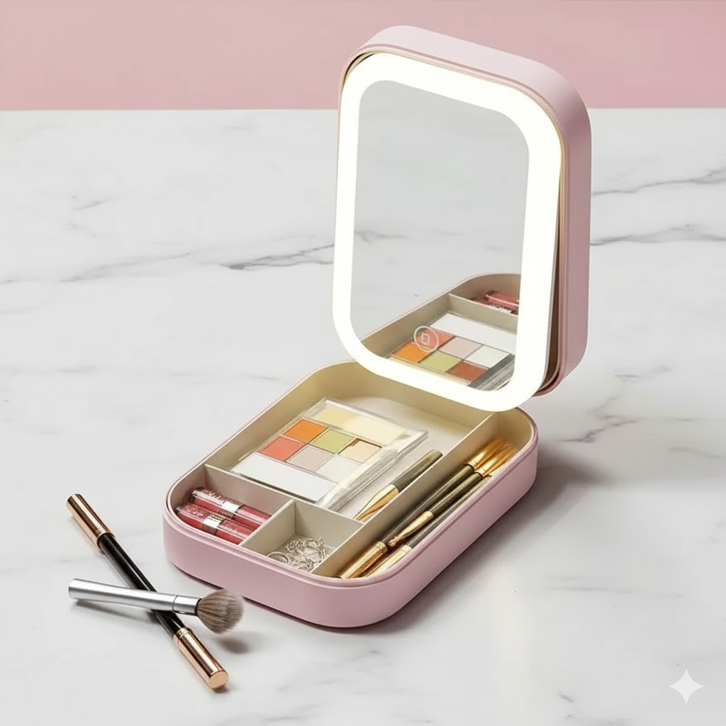 GlowVault LED Makeup Case