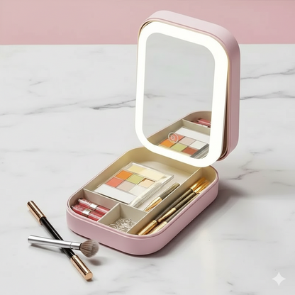 GlowVault LED Makeup Case