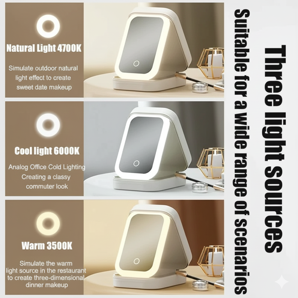 GlowVault LED Makeup Case