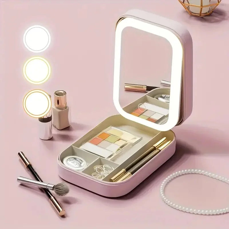 GlowVault LED Makeup Case