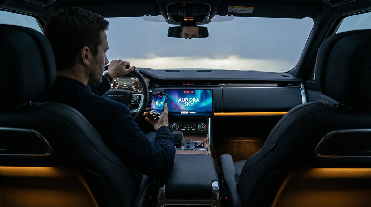 DriveSync AI Box — Wireless CarPlay & Android Auto Adapter