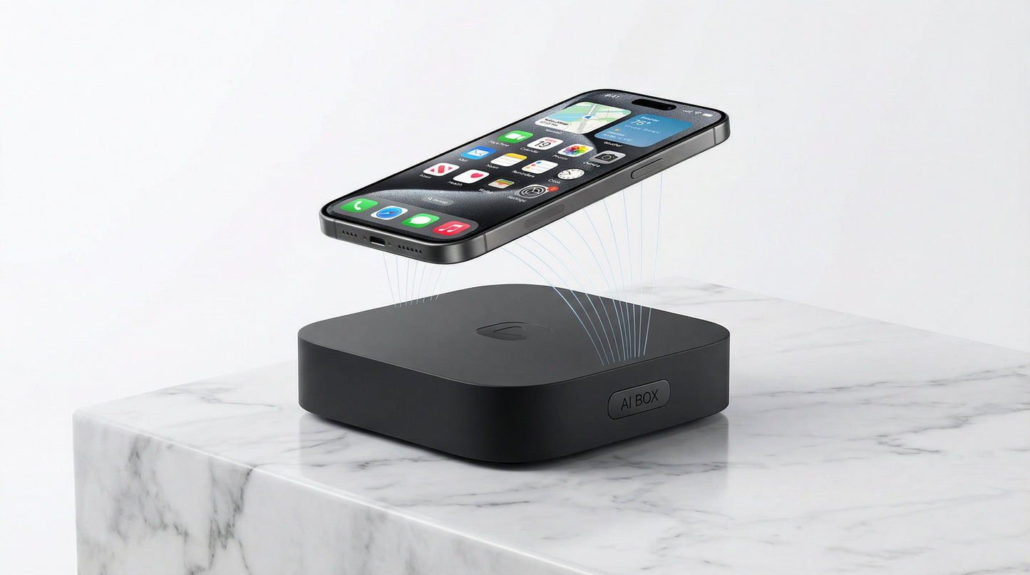 DriveSync AI Box — Wireless CarPlay & Android Auto Adapter